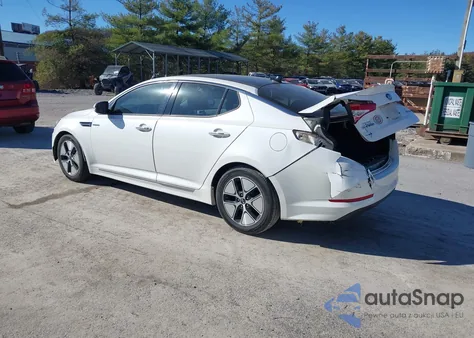 2013 Kia Optima Hybrid Ex из США, поврежденный, VIN KNAGM4AD9D5051577